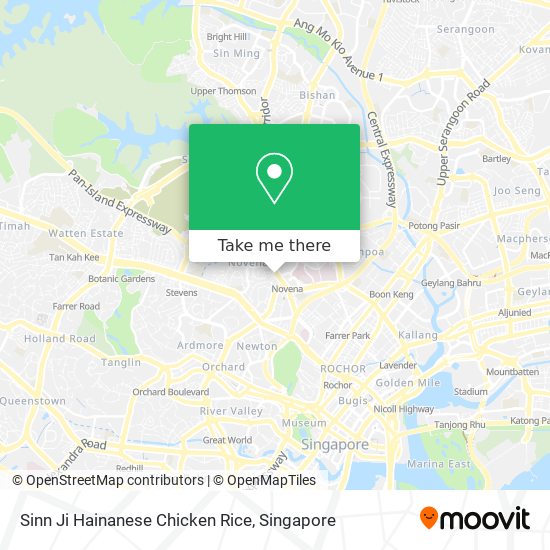 Sinn Ji Hainanese Chicken Rice地图
