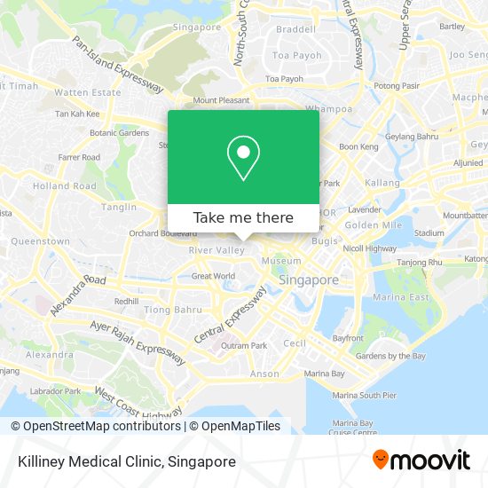 Killiney Medical Clinic map