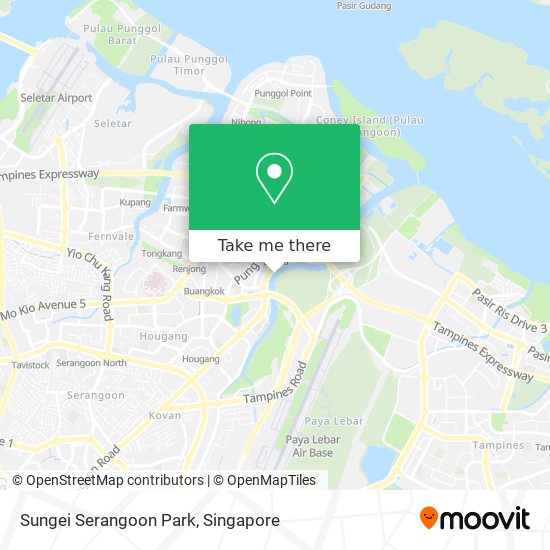 Sungei Serangoon Park map