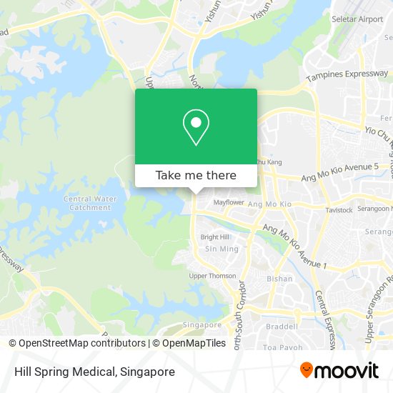 Hill Spring Medical map