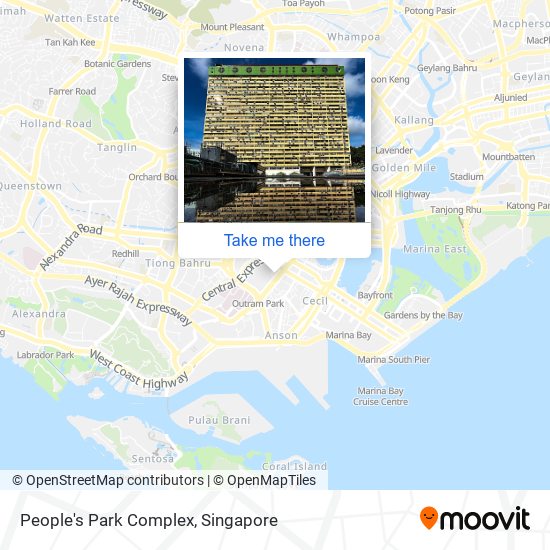 People's Park Complex map