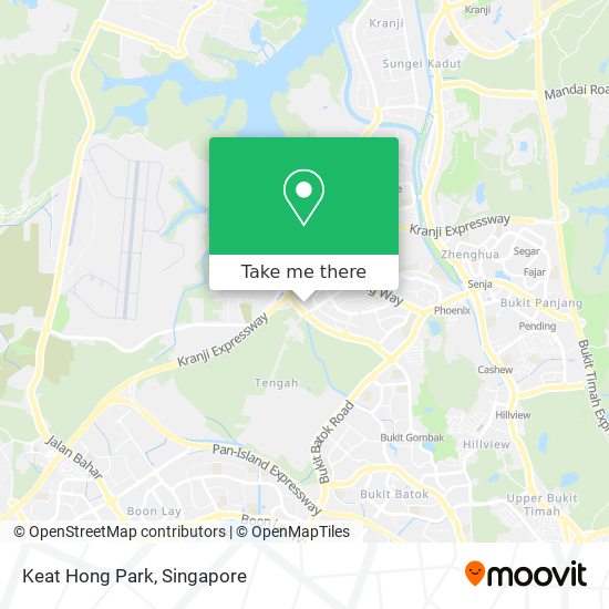 Keat Hong Park map