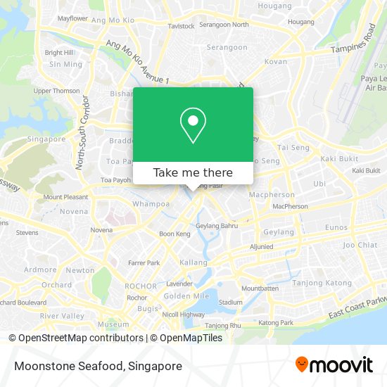 Moonstone Seafood map