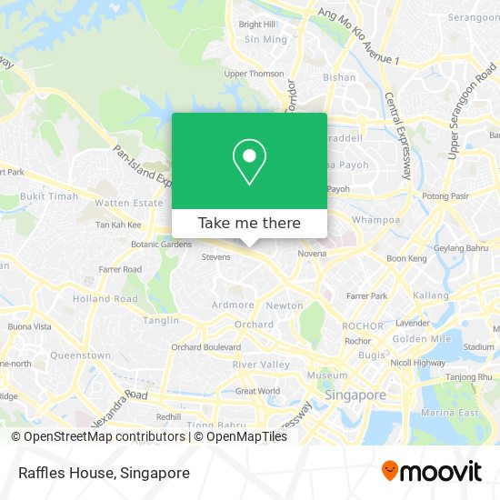 Raffles House地图