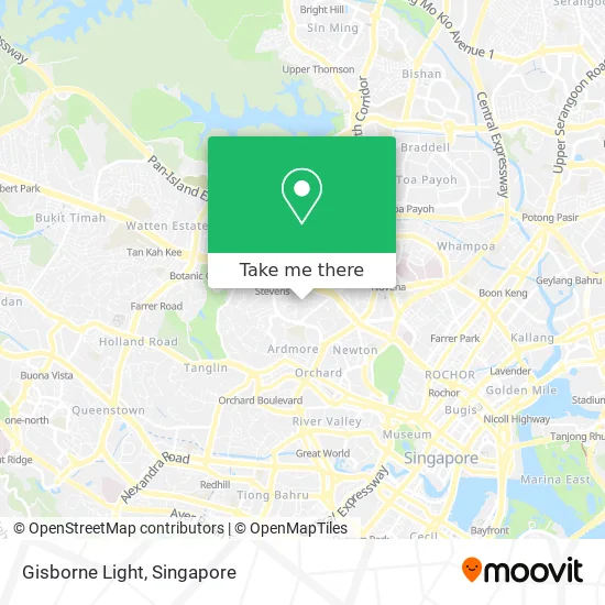 Gisborne Light map