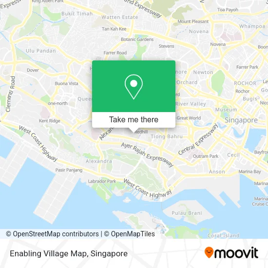 Enabling Village Map map