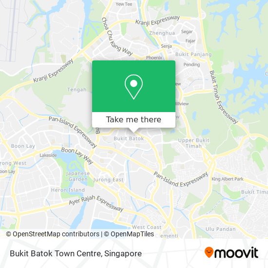 Bukit Batok Town Centre map