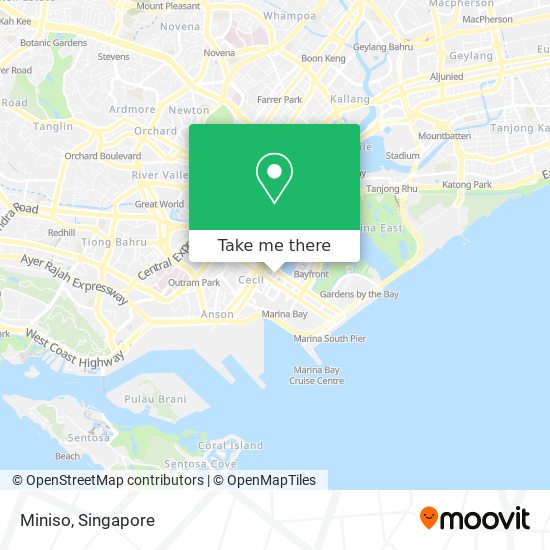Miniso map
