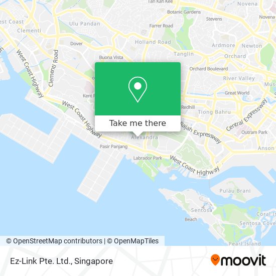 Ez-Link Pte. Ltd. map