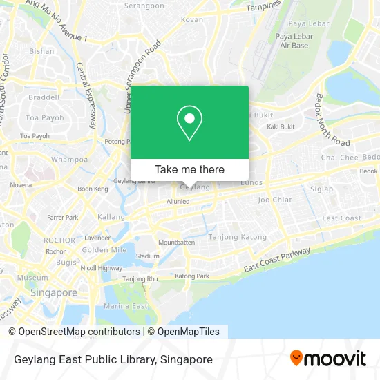 Geylang East Public Library地图