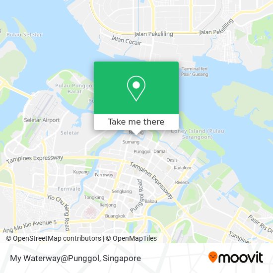 My Waterway@Punggol map