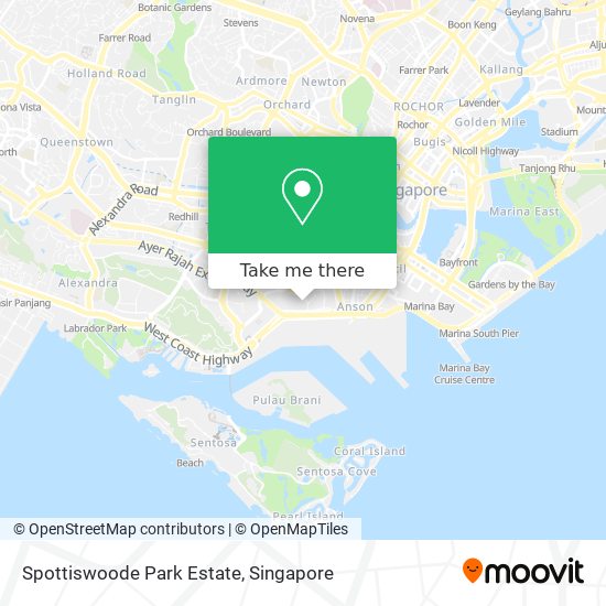 Spottiswoode Park Estate map