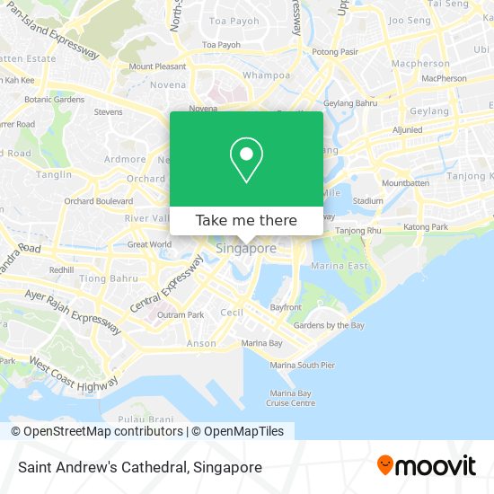 Saint Andrew's Cathedral map