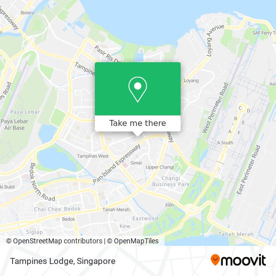 Tampines Lodge地图