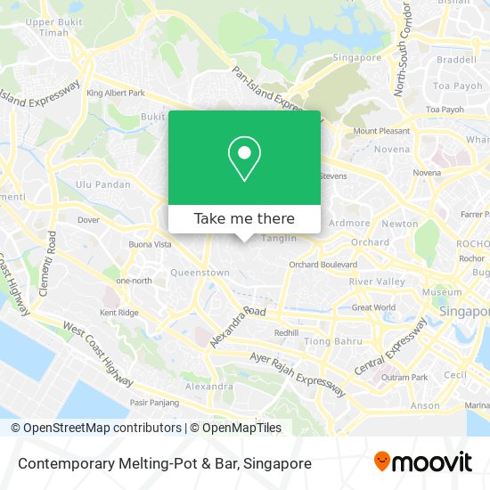 Contemporary Melting-Pot & Bar map