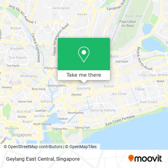 Geylang East Central map