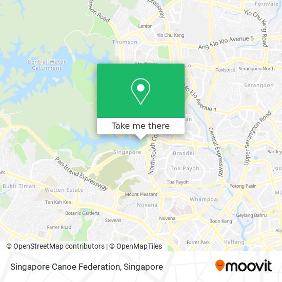 Singapore Canoe Federation地图