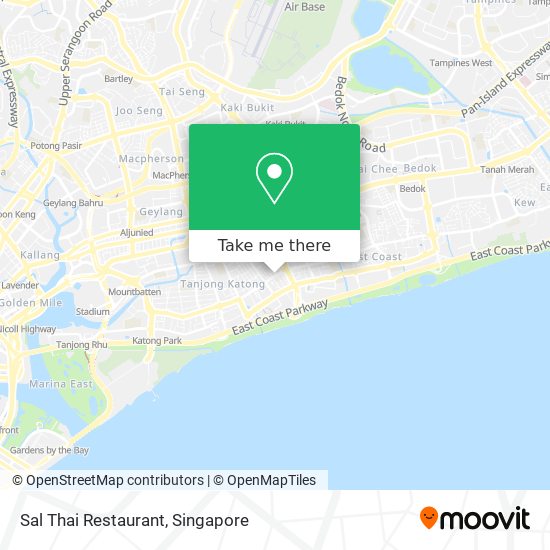 Sal Thai Restaurant map