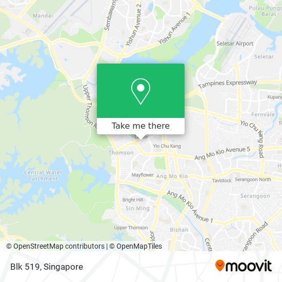 Blk 519 map