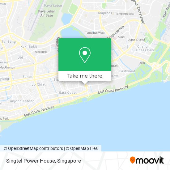 Singtel Power House map