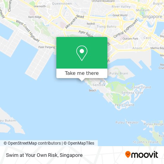 Swim at Your Own Risk map