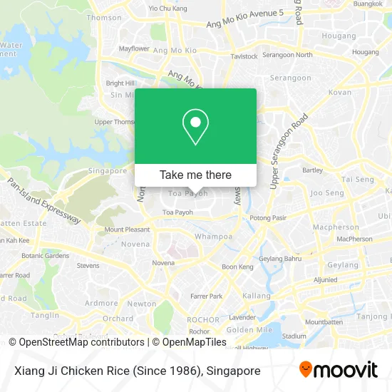Xiang Ji Chicken Rice (Since 1986) map