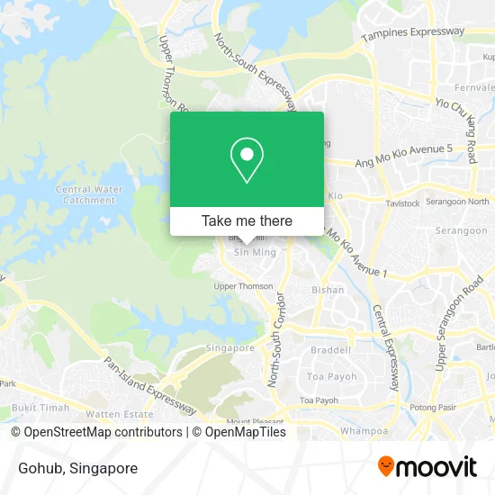 Gohub map