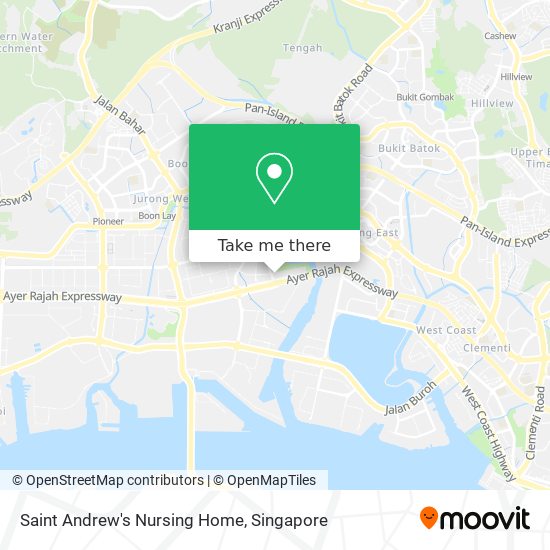 Saint Andrew's Nursing Home map