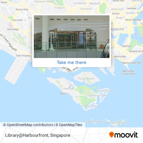 Library@Harbourfront map