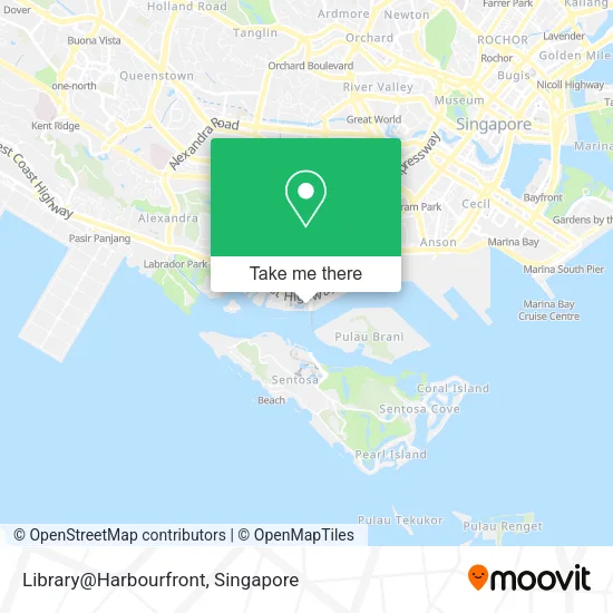 Library@Harbourfront map