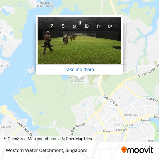 Western Water Catchment地图