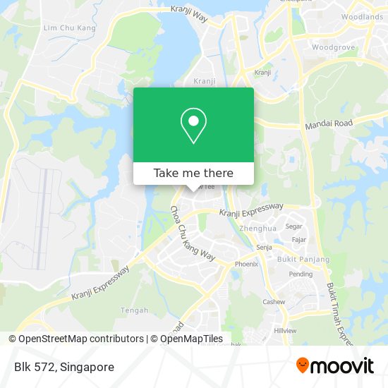 Blk 572 map