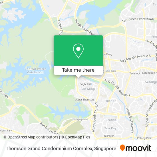 Thomson Grand Condominium Complex地图