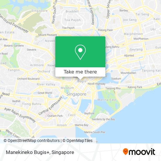 Manekineko Bugis+ map