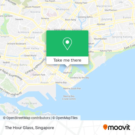 The Hour Glass map