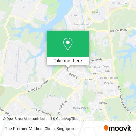 The Premier Medical Clinic map