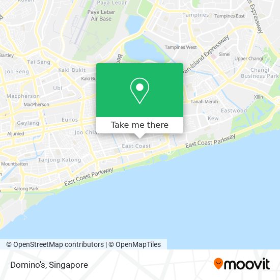 Domino's map