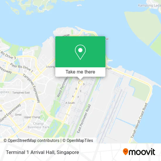 Terminal 1 Arrival Hall地图