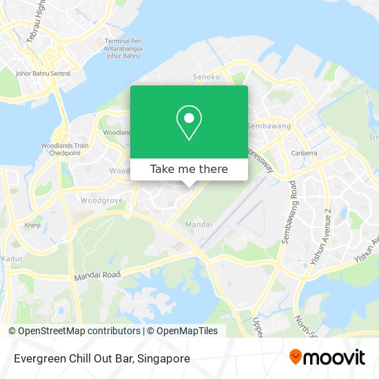Evergreen Chill Out Bar地图