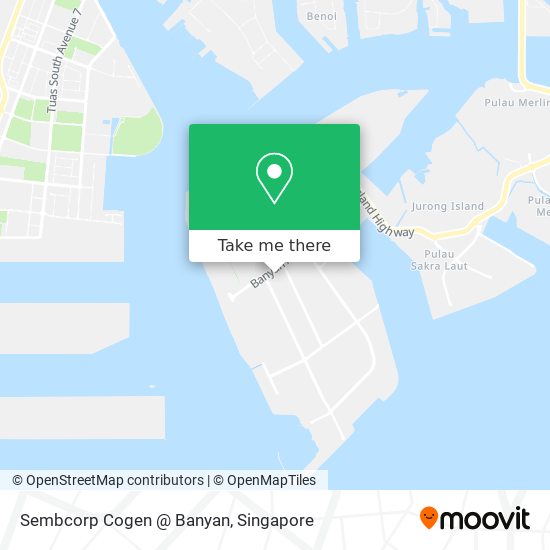 Sembcorp Cogen @ Banyan map
