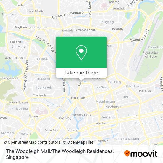 The Woodleigh Mall / The Woodleigh Residences map