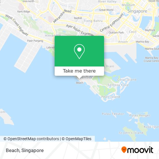 Beach map