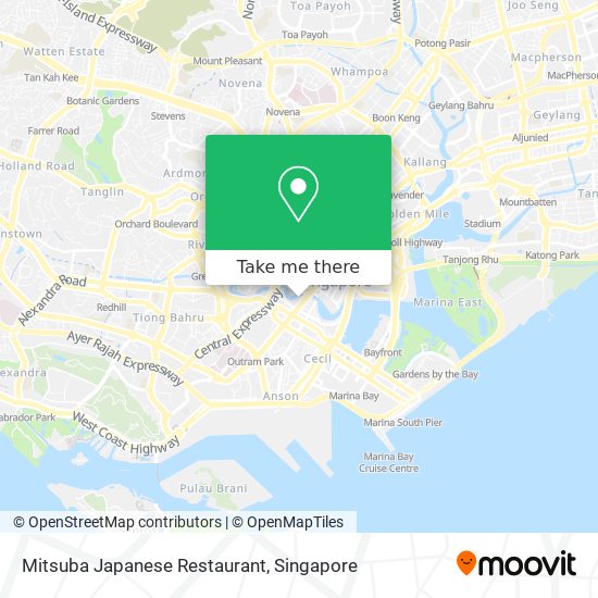 Mitsuba Japanese Restaurant地图