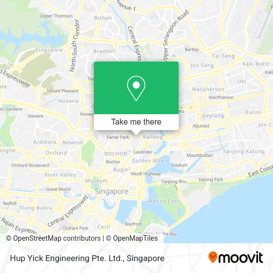 Hup Yick Engineering Pte. Ltd. map