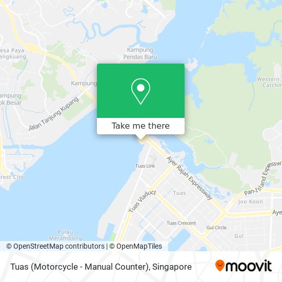 Tuas (Motorcycle - Manual Counter)地图