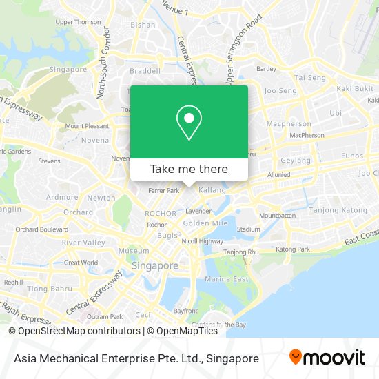 Asia Mechanical Enterprise Pte. Ltd.地图