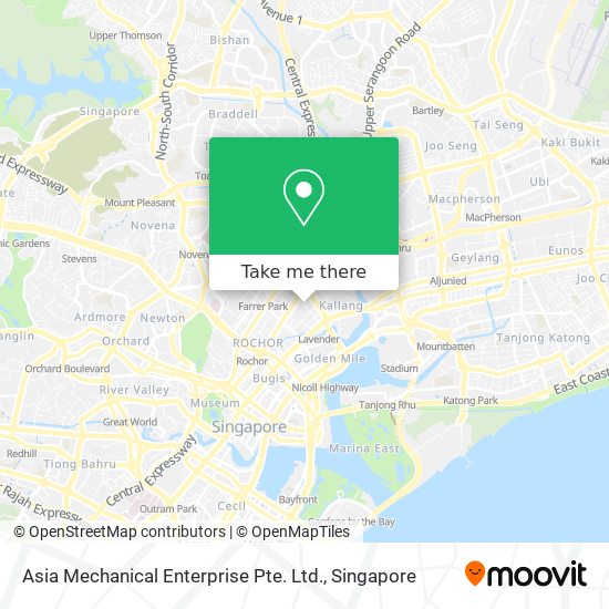 Asia Mechanical Enterprise Pte. Ltd. map