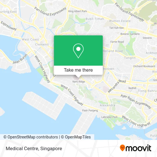 Medical Centre map