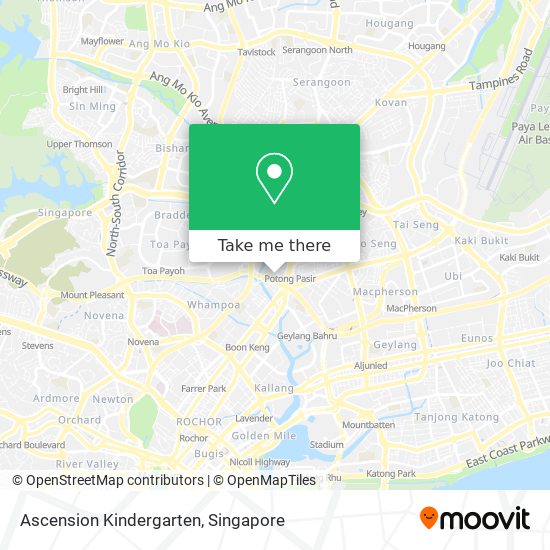 Ascension Kindergarten map