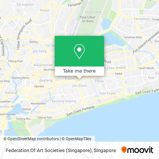 Federation Of Art Societies (Singapore) map